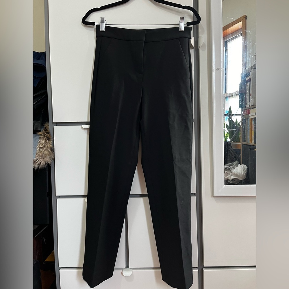 JCrew Kate Straight Leg Black Pants